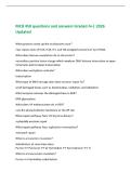 MCB 450 questions and answers Graded A&plus;&vert; 2026  Updated 