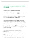 MCB 450 sp26 Exam questions and answers Graded A&plus;&vert;  2026 Updated 
