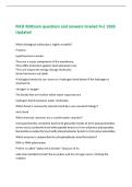 MCB 450Exam questions and answers Graded A&plus;&vert; 2026  Updated 