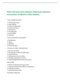 MCCC Entrance Exam &lpar;October 2026&rpar; Exam questions  and answers Graded A&plus;&vert; 2026 Updated 