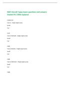 MDT Aircraft Types Exam questions and answers  Graded A&plus;&vert; 2026 Updated  C150&sol;C152  Cessna - Single engine prop  Small  Cat I  C172  Cessna Skyhawk - Single engine prop  Small  Cat I  C182  Cessna Skylane - Single engine prop