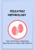 Pediatric Nephrology Rapid Revision Notes for DNB &sol; MD PEDIATRICS