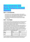 2026&sol;2027 Ultimate Pediatrics Test Bank &vert; Current Diagnosis & Treatment&colon; Pediatrics 27th Edition &vert; 88 Clinical Q&A Rationales