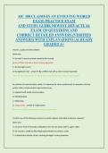 AIC 300 CLAIMS IN AN EVOLVING WORLD EXAM&comma; PRACTICE EXAM
