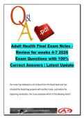 Adult Health Nursing NURS 305 &ndash; NCLEX Review 2026 Blood Transfusion GI Disorders 300 Questions Exam Pack &vert;
