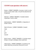 CESSWI exam questions with answers