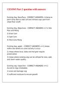 CESSWI Part 2 question with answers
