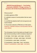 BIOD102 Essential Biology II &mdash; Final Verified  Examination 2026&sol;2027 &vert; Portage Learning &vert; 75  Questions with Verified Answers&vert;&vert;Newest Exam&excl;&excl;&excl;