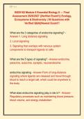 BIOD102 Module 6 Essential Biology II &mdash; Final  Assessment 2026&sol;2027 &vert;&vert;Verified Exam&excl;&excl;&vert;&vert; Ecology&comma;  Ecosystems & Biodiversity &vert; 50 Questions with  Verified Q&A&vert;&vert;Newest Exam&excl;&excl;&excl; 