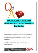 Health Services Administration HSA 3111 &ndash; Long Term Care Malpractice CHIP Policy 180 Questions Exam