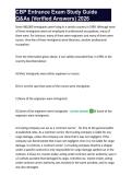 CBP Entrance Exam Study Guide Q&As &lpar;Verified Answers&rpar; 2026