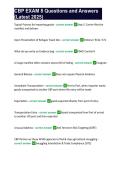 CBP EXAM 8 Questions and Answers &lpar;Latest 2025&rpar;