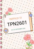 TPN2601 Assignment 50 PORTFOLIO  COMPLETE 2026 - Due 29 September 2026