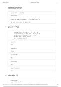 Basic Python Notes with theory questions and code program