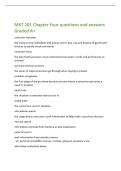 MKT 201 Chapter Four questions and answers  Graded A&plus; 