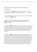 MKT 201 Exam 3 questions and answers  Graded A&plus; 