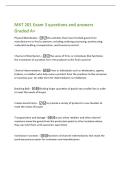 MKT 201 Exam 3 questions and answers  Graded A&plus; 