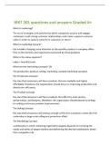 MKT 201 questions and answers Graded A&plus; 