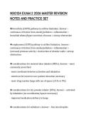 NSG124 EXAM 2 2026 MASTER REVISION  NOTES AND PRACTICE SET