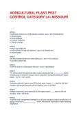 AGRICULTURAL PLANT PEST CONTROL CATEGORY 1A&period;