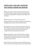 NSG123 2026 COMPREHENSIVE EXAM  PAPER QUESTIONS WITH VERIFIED  ANSWERS GRADED A&plus;
