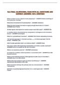 M&period;A FINAL CALREGIONAL EXAM WITH ALL QUESTIONS AND CORRECT ANSWERS 100&percnt; VERIFIED&excl;&excl;
