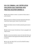 ILEA 235 CRIMINAL LAW COMPREHENSIVE SCRIPT 2026 QUESTIONS AND ANSWERS GUARANTEED TO PASS