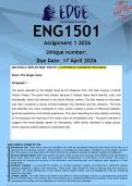ENG1501 Assignment 1 &lpar;ANSWERS&rpar; 2026 - DISTINCTION GUARANTEED
