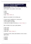 CCP&sol;CCT Practice Questions and Answers Updated 2026