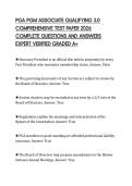 PGA PGM ASSOCIATE QUALIFYING 3&period;0 COMPREHENSIVE TEST PAPER 2026 COMPLETE QUESTIONS AND ANSWERS EXPERT VERIFIED GRADED A&plus;
