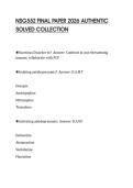 NSG552 FINAL PAPER 2026 AUTHENTIC  SOLVED COLLECTION 