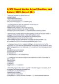 ASWB &lpar;Latest 2026&rpar; Actual Questions and Answers 100&percnt; Correct &lpar;verified&rpar;