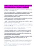 ASWB &lpar;Latest 2026&rpar; Ultimate Questions and Answers 100&percnt; Correct &lpar;verified&rpar;