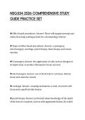NSG554 2026 COMPREHENSIVE STUDY  GUIDE PRACTICE SET 