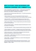 BTE 210 Exam 1 Real Questions and Verified Answers 100&percnt; Correct &lpar;A&plus;
