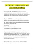NU 578 UNIT 3 QUESTIONS AND  ANSWERS &lpar;LATEST&rpar;