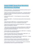 Latest COBIT Exam Prep Questions and Answers &lpar;Verified&rpar;