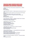 Updated COBIT Certification Exam Questions and Answers &lpar;Verified&rpar;