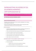 samenvatting jeugdrecht en jeugdbescherming