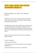 MTTC FINAL PAPER 2026 SOLVED QUESTIONS GRADED A&plus;