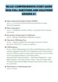 NU 631 COMPREHENSIVE STUDY GUIDE 2026 FULL QUESTIONS AND SOLUTIONS GRADED A&plus;