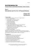 Solution Manual &ndash; Financial Markets and Institutions 8th Edition &ndash; Anthony Saunders &ndash; Latest Update 2026 Solutions & Answers Guide