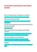 BIO 308 EXAM 3 QUESTIONS AND 100&percnt; VERIFIED ANSWERS &vert; VERIFIED EXAM QUESTIONS