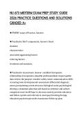 NU 673 MIDTERM EXAM PREP STUDY GUIDE  2026 PRACTICE QUESTIONS AND SOLUTIONS  GRADED A&plus;