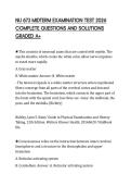 NU 673 MIDTERM EXAMINATION TEST 2026  COMPLETE QUESTIONS AND SOLUTIONS  GRADED A&plus;