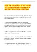 PEARSON RBT STUDY GUIDE 2026 COMPLETE QUESTIONS WITH CORRECT SOLUTIONS GRADED A&plus; 