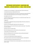 STATE BRAKE CERTIFICATION &vert; QUESTIONS AND ANSWERS &vert; UPDATED RATED A&plus; &vert; 2026 &vert; NEW EDITION