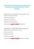 OUPV Rules Of The Road Practice Test 1 Newest 2026  Questions and Correct Detailed Answers Already  Graded A&plus;