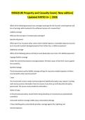 MISSOURI Property and Casualty Exam&vert; New edition&vert; Updated RATED A&plus; &vert; 2026