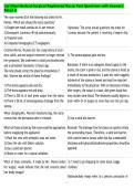 Certified Medical-Surgical Registered Nurse Test Questions with Answers Rated A